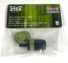 Ziss Aqua ZAD-15 Air Stone Adjustable Sinking Diffuser New in Package