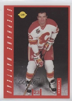 1991-92 IGA Calgary Flames Stephane Matteau 0q3