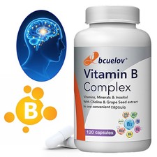 Vitamin B Complex Supplement,Promotes Healthy Energy Metabolism