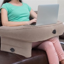 Inflatable Reading Pillow Reading Pillow for Lap Gaming Large Arm Rest Pillow