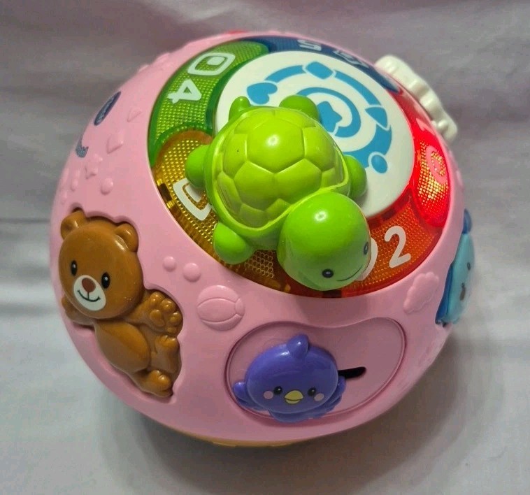 VTech Crawl and Learn Bright Lights Ball Musical Rolling Ball Baby Toy