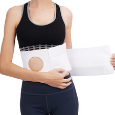 Medical Ostomy Belt Ostomy Hernia Support Belt Abdominal Binder Brace ...