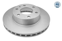 2X Bremsscheibe MEYLE-PD: Advanced Performance And Design. Meyle 283 521 0030/PD