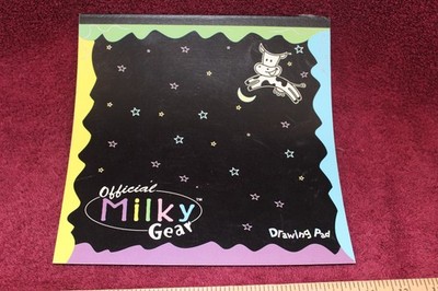 Official Milky Gear Black Paper Drawing Pad - 27 Sheets 9x9