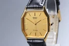 [Near MINT] Vintage SEIKO DOLCE 9521-5130 Quartz Gold Men's Watch From JAPAN