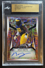 2023 Leaf Metal Mazi Smith RC Proof Kaleidoscope Pig Skin 1/1 Auto