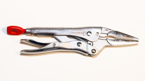 Vintage Milwaukee Drehmomentschloss Nr. 48-22-3506 Cr-Mo 6" Feststellzange sehr schön!