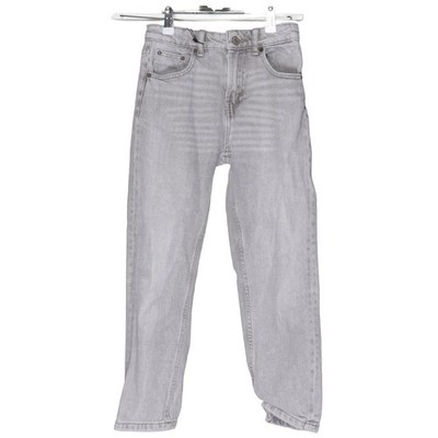 Zara, Jeans, Größe: 140, Grau, Baumwolle, Einfarbig, Denim, Unisex (Kinder) #orz