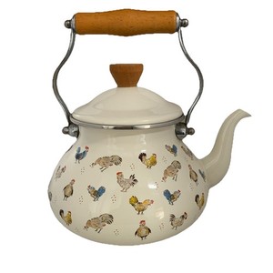 Sur La Table Jacques Pepin Collection Tea Pot Kettle Rooster Chicken