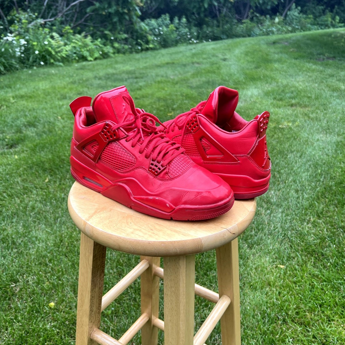 NIKE AIR JORDAN 4 RETRO レッド　希少 Nike Air Jordan 4 Retro 11Lab4-Red Men's Shoes - Size 12 - Ships