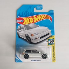 Hot Wheels '90 Honda Civic EF White HW Speed Super Treasure Hunt STH