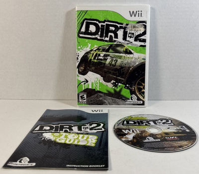 #ad DiRT 2 Nintendo Wii – Complete in Box w Manual $17.99