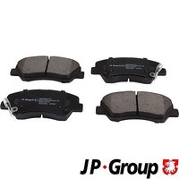 JP Group Bremsbelagsatz, Scheibenbremse Vorderachse U.A. FüR Hyundai, KIA