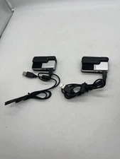 (2) Samson Go MicPortable Condenser Microphones w/ Cables