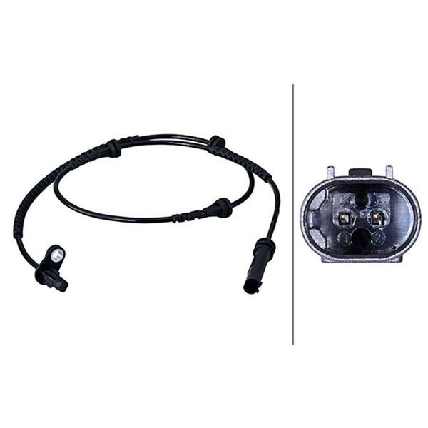 Hella 6PU 358 216-101 Sensor, Raddrehzahl-image
