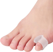 10 Pcs Pinky Toe Splint, Gel Toe Separators, Little Toe Straightener Hammer Toe