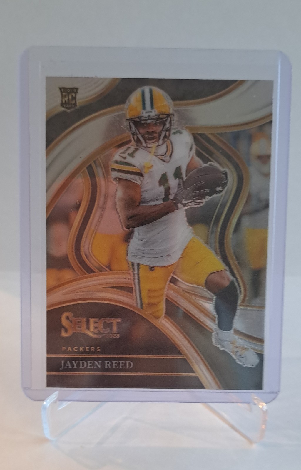 2023 Panini Select - Club Level Jayden Reed #258 Silver Prizm (RC)