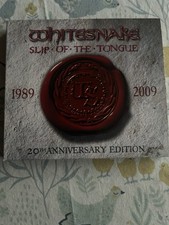 Whitesnake Slip of the Tongue 20th Anniversary CD and DVD Set