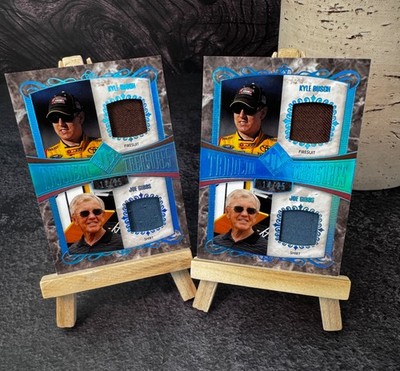 2012 TANDEM TREASURES /25 BLUE FOIL  KYLE BUSCH JOE GIBBS PRESS PASS YOU Pick  