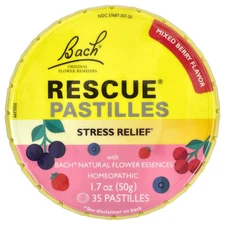 Rescue® Pastilles, Stress Relief, Mixed Berry, 35 Pastilles, 1.7 oz (50 g)