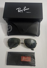 RAY-BAN RB3293 Polarized Aviator Sunglasses GRADIENT DARK BROWN LENS/GOLD FRAME