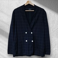 Giorgio Armani cardigan jacket navy size 48 Vintage Extremely rare Men's