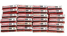 Vintage Motorcraft Ford Spark Plugs Lot Of 24 Nos New Old Stock Mixed Part S