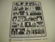 MITCH RYDER Herman's Hermits THE BRITINS The Belmonts more 1978 Promo Display Ad