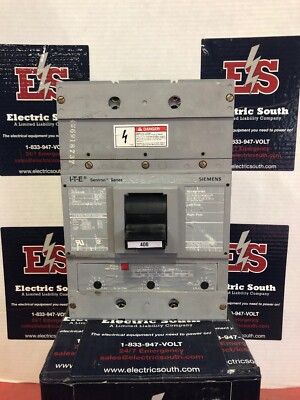 Siemens Circuit Breaker JXD63L400 400 Amp 600 Volt 3 Pole | eBay