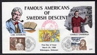 1988 New Sweden Airmail (C177) - Collins Colored FDC NT180/NT566