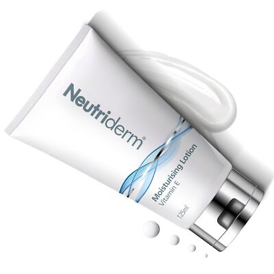 Neutriderm Vitamin E Moisturizer Cream Facial and Body Hydration 4.23 Fl Oz