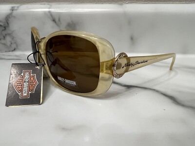 HARLEY-DAVIDSON HDS 5020 LOGO Rare OOS OVERSIZED Shiny Arms Designer Sunglasses