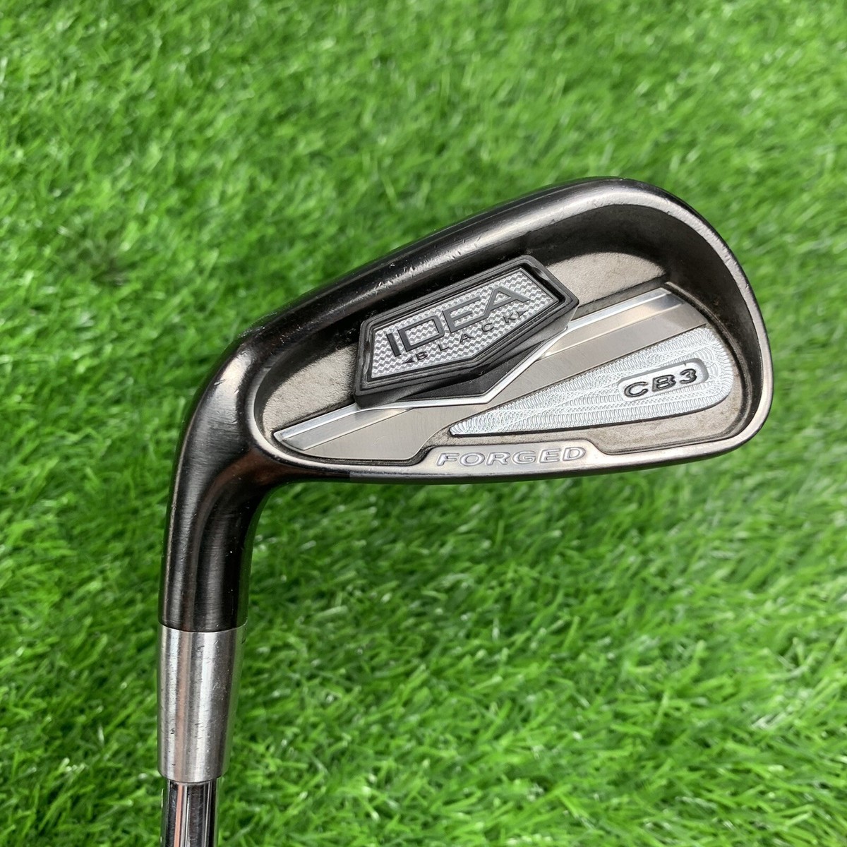Adams Idea Black CB3 Forged Pitching Wedge KBS Tour 90 Stiff Steel Shaft Adams Idea Black CB3 Forged Pitching Wedge KBS Tour 90 Stiff Steel Shaft