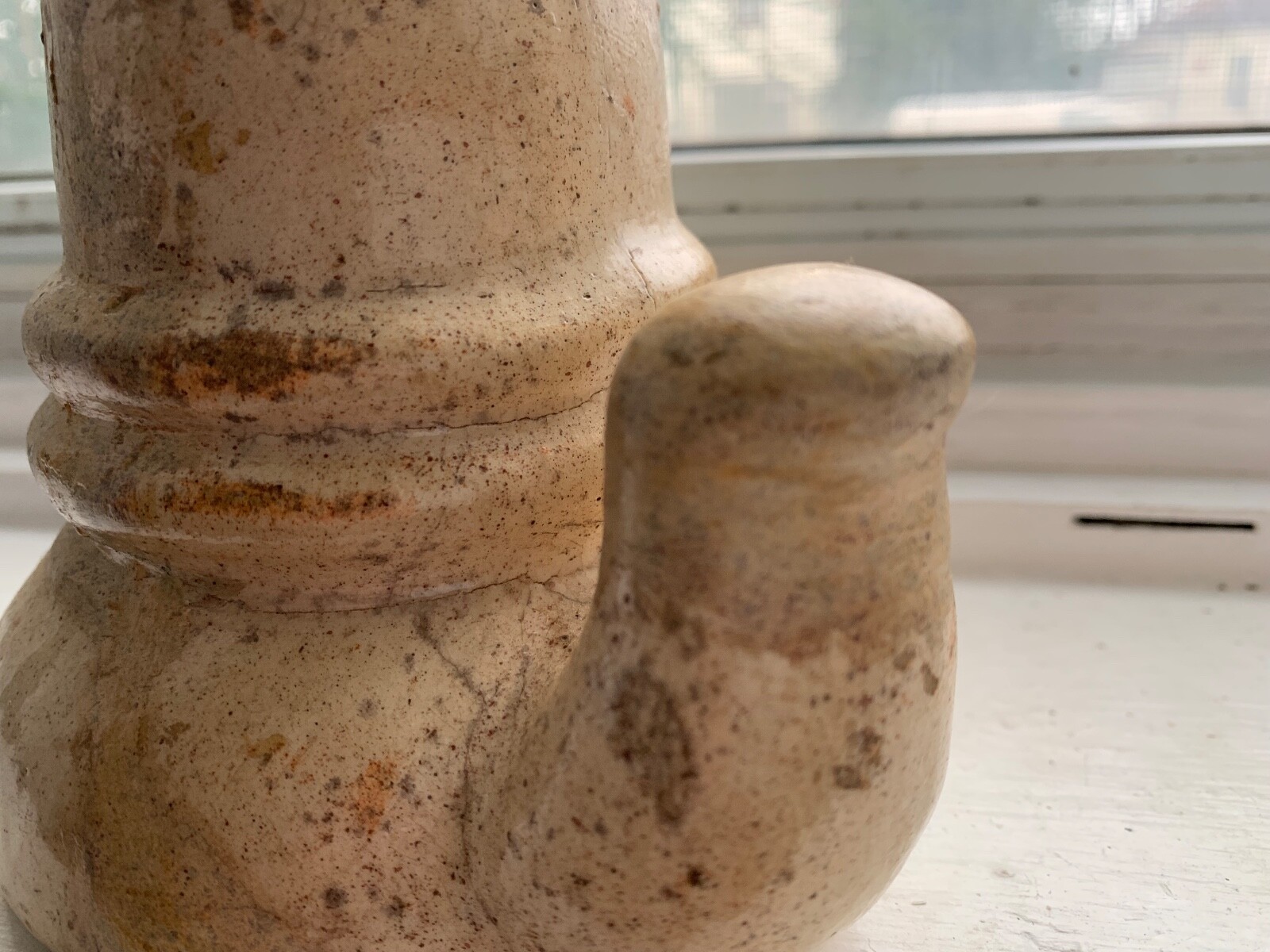 U990 Threadless 'Confederate Teapot' Insulator Repaired eBay