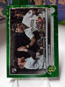 2022 Topps Update #US113 Oneil Cruz Green Foilboard 167/499