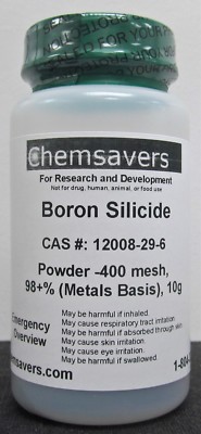 Boron Silicide, Powder -400 mesh,  98+% (Metals Basis), 10g