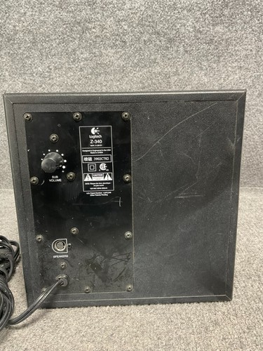 Logitech Powered Subwoofer Z-340 S-LBH51 For 2.1 Computer Speaker System - Picture 9 of 13