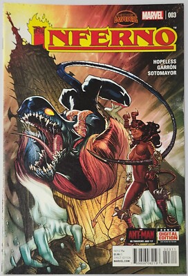 Inferno 3 Marvel Comics 2015 NM Javier Garron Cover A Warzones X-Men Secret Wars
