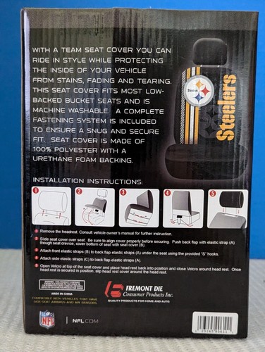New England Patriots NFL bedrucktes Logo Autositzbezug - Rallye Design! - Bild 6 von 8