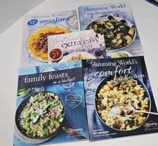 5 X Slimming World Recipe Books - Extra Easy Recipes, Feasts, Sensations