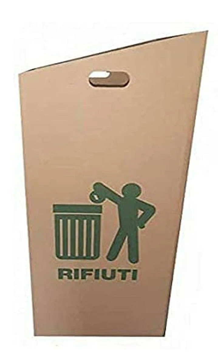 Portasacco Per Differenziata In Bambù Da 50 Litri, Elegante E Sostenibile Per Interni