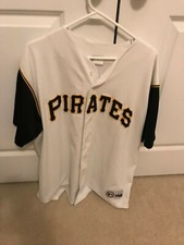 PITTSBURGH PIRATES CLASSIC PROFESSIONAL GAME JERSEY 1990's by Majestic XXL