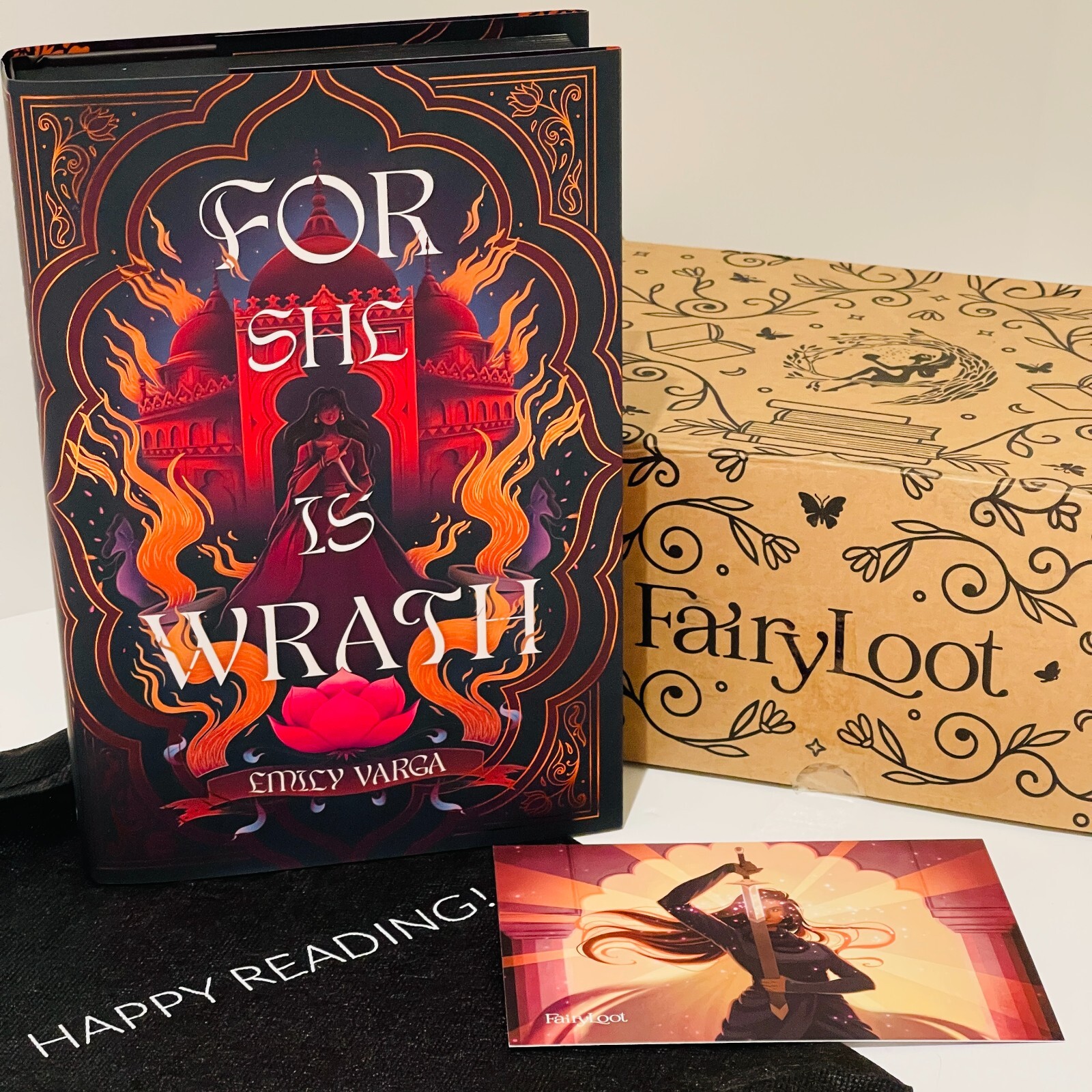 FAIRYLOOT For She is Wrath (HC 2024) Emily Varga Exclusive YAdult November