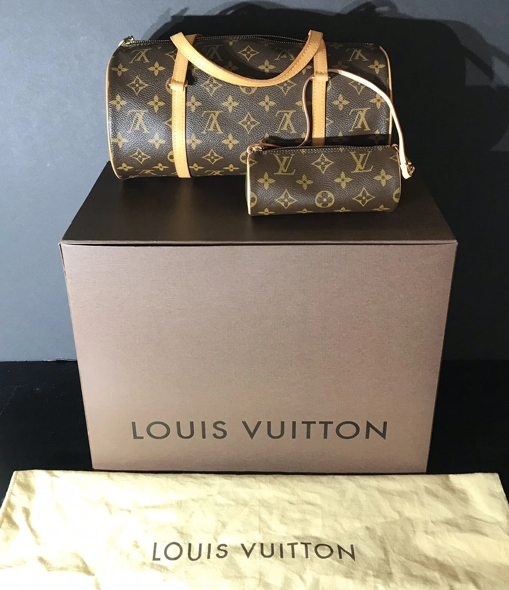 Louis Vuitton Papillon Handbag Authentic Vintage With Original Dust Bag  Medium