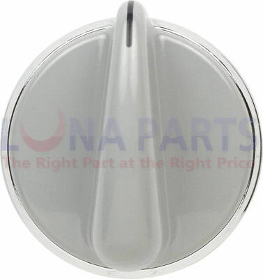 Manopola Grigia Per Asciugatrice GE/Kenmore WH01X10462 - Ricambio Esatto ERP