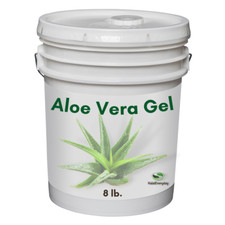 Aloe Vera Gel 8lbs - Pure Organically Sourced Thick Soothing Skin Bulk Wholesale