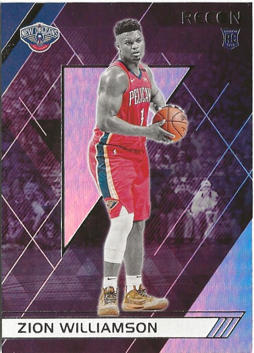 2019-20 Panini Recon Zion Williamson RC #292 New Orleans Pelicans