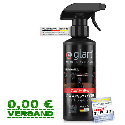 Glart 45CP Auto Cockpitpflege,Tiefenpflege für Kunststoff,seidenmatt 500 ml