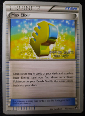 Pokemon - 2016 World Championship - Max Elixir - 102/122 - NM/M