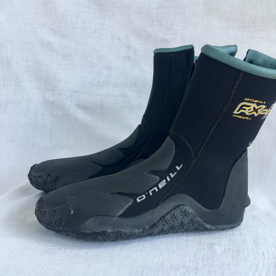 Botas húmedas O'Neill FX-5 Firewall punta redonda cremallera lateral limpias/para mujer talla 8 Foto 2 de 4